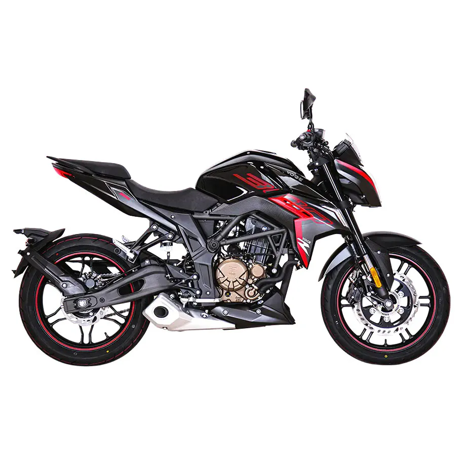 Voge 300R Black/Red LAMS roadster motorcycle